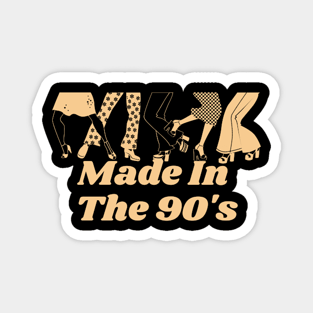 Made In The 90's Magnet by American VIP