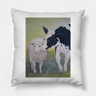 Best of Friends 2 by Heather Holland Pillow