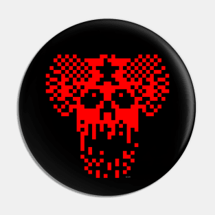 Jet Set Willy Hades Guardian Red - ZX Spectrum 8 Bit Legend Pin