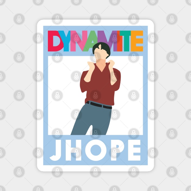 BTS DYNAMITE JHOPE Magnet by YoshFridays