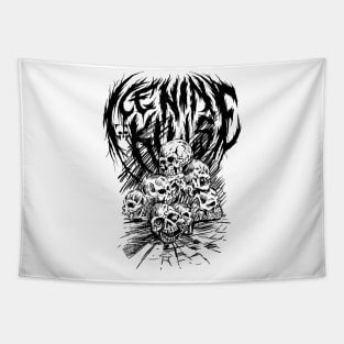 black metal Tapestry