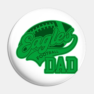 Eagles-Football Pin