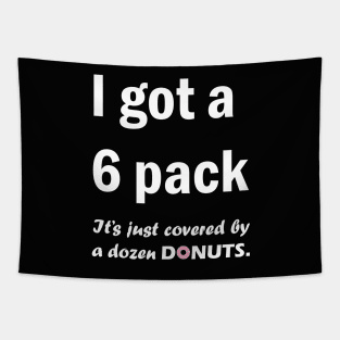 I got a 6 pack, it just covered by a dozen donuts Tapestry