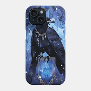 Raven And Gems Phone Case