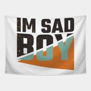 im sad boy Tapestry