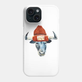 Christmas Cow Phone Case