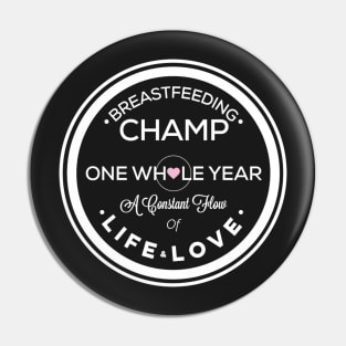 Breastfeeding Champ Pin