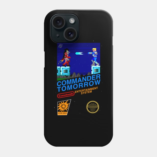 Commander Tomorrow 8 bit video game Phone Case by Commander Tomorrow 