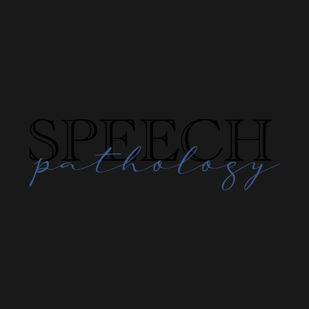 Speech Pathology - blue by quirkyandkind