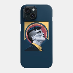 Cillian Murphy Retro Portrait Phone Case