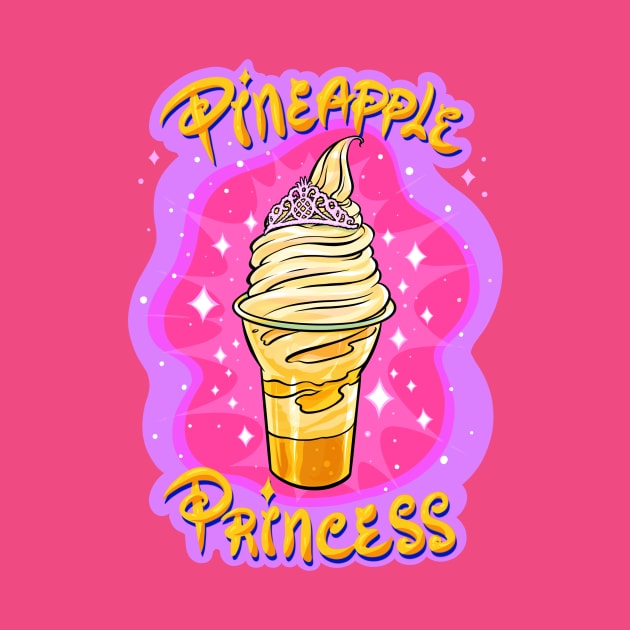 Princess Shirt Pineapple fan by IEatFanBoys