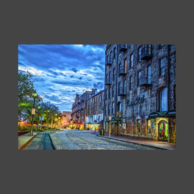 River Street Savannah Georgia by Gestalt Imagery