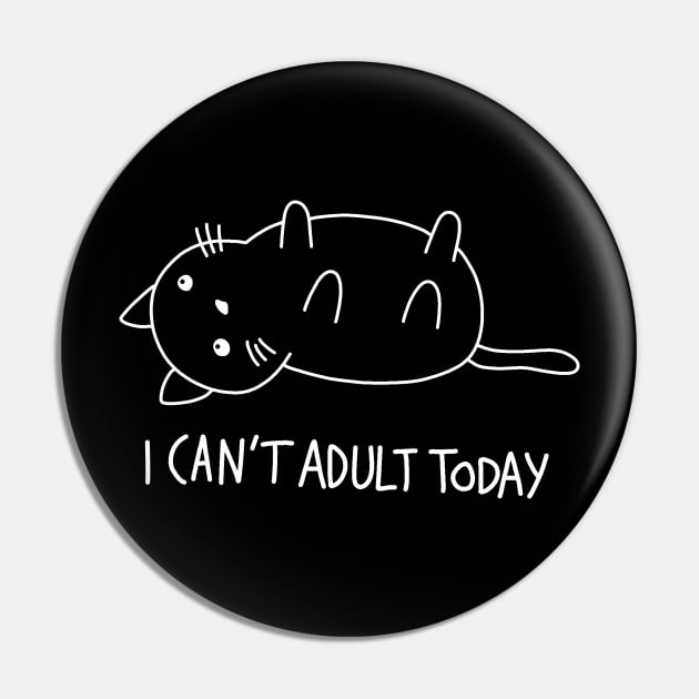 Cute Cat - I cant adult today Pin by valentinahramov