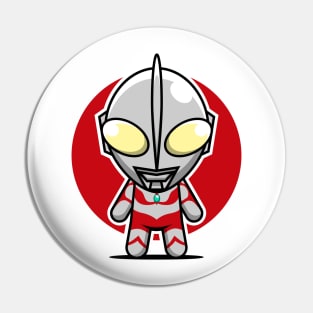 Cute Ultraman Pin