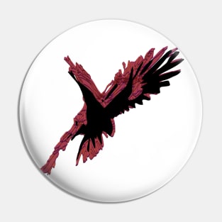 Red Hawk icon Pin