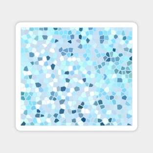 Blue Mosaic Magnet