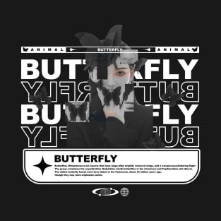 Butterfly streetwear T-Shirt