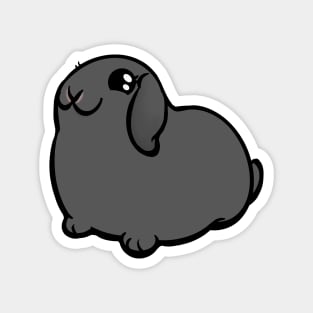 Gray Lop Bunny Rabbit Coney Magnet