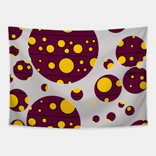 Modern Polka Dots - Picnic Tapestry