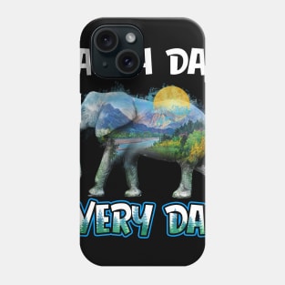 Elephant EarthDay Every Day Natural Art Phone Case