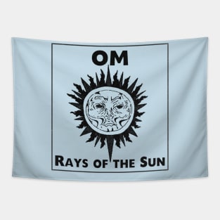 rays of the sun OM Tapestry