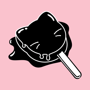 Cat Ice Cream Meow Ice Pop T-Shirt