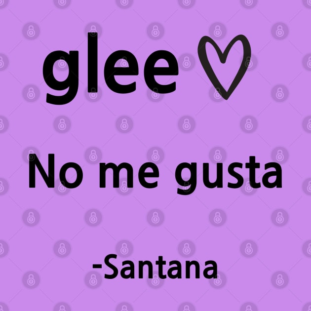 Glee/Santana by Said with wit