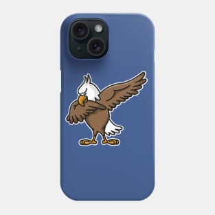 Dabbing dab proud American Eagle coat of arms Phone Case