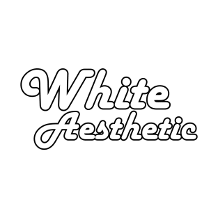 White Aesthetic T-Shirt