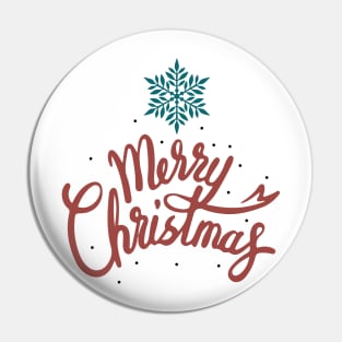 Merry Christmas Pin