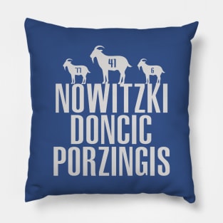 Mavericks Goats Pillow