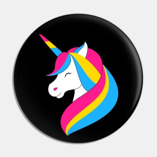 Pansexual Unicorn Pin