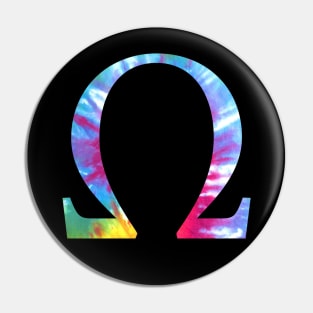 Tie Dye Omega Pin