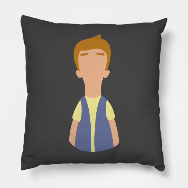 Jimmy Jr. Pillow by gray-cat