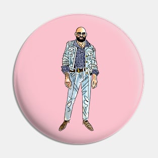 Shel Silverstein Pin