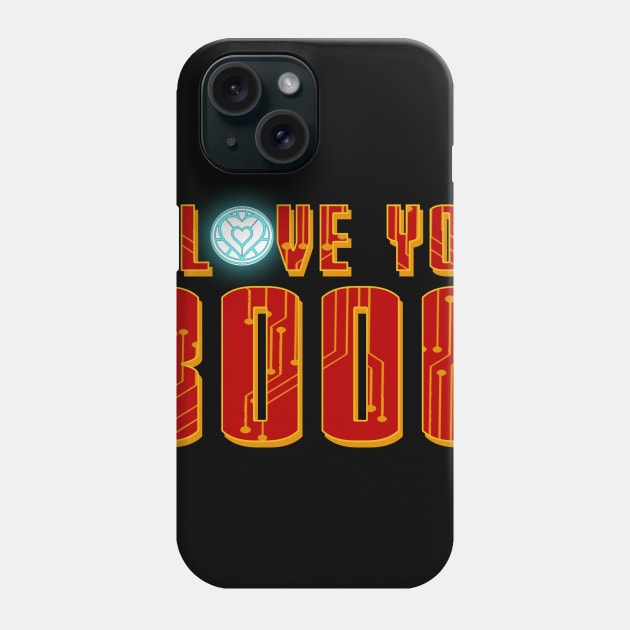 I <3 Iron Man Phone Case by ComicBook Clique