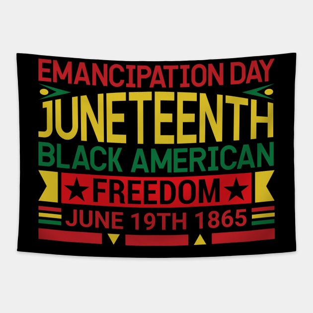 EMANCIPATION DAY Tapestry by Banned Books Club