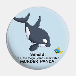 Underwater Murder Panda! Pin