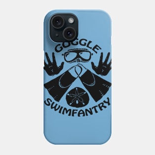 Goggle swimfantry Phone Case