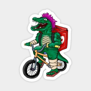 Punk Delivery Cocodrile Magnet