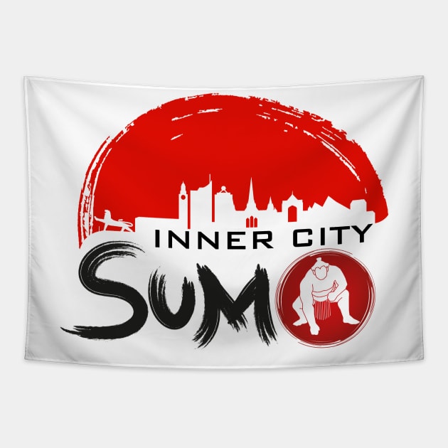 TV Series Idea - Inner City Sumo Tapestry by Meta Cortex