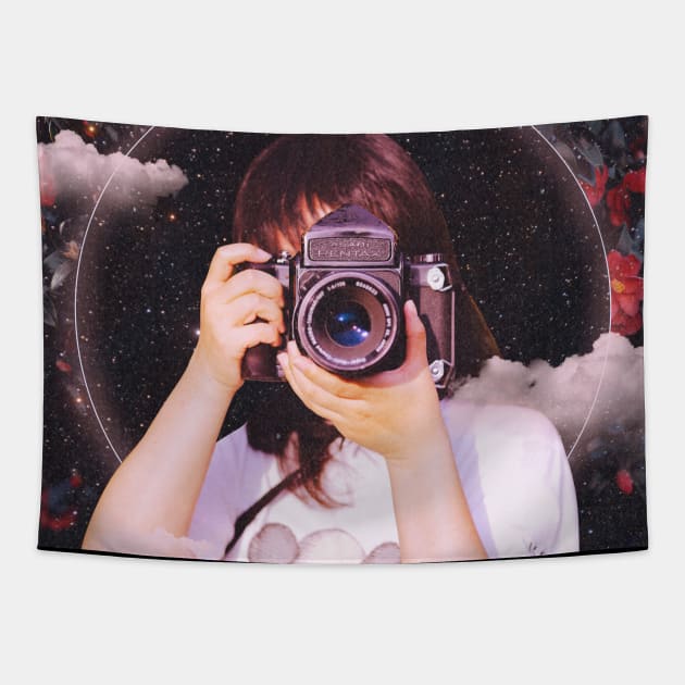 Cosmic Capturer Tapestry by RiddhiShah