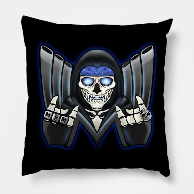 The Reaper Pillow by MadBikerMax_