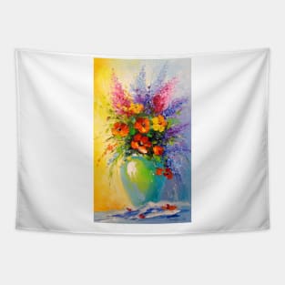 Bouquet of meadow flowers Tapestry