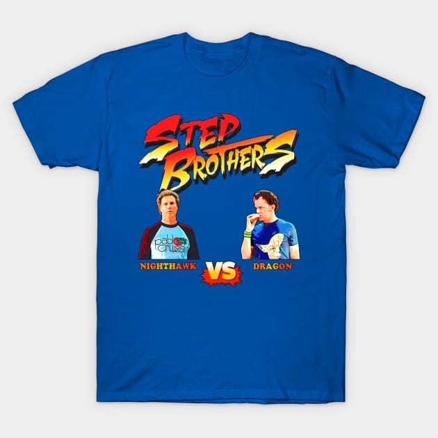 Nighthawk And Dragon Step Brothers T-Shirt