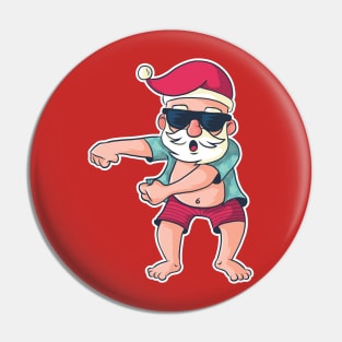 Santa Floss Pin