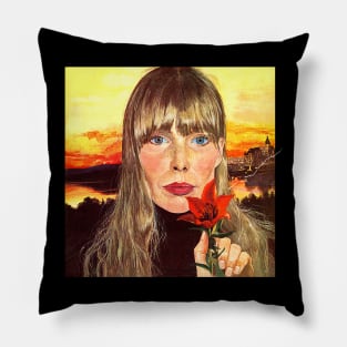 best joni mitchel Pillow