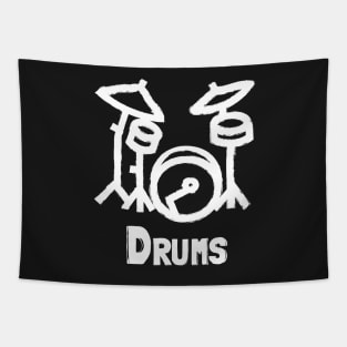 Drums Tapestry