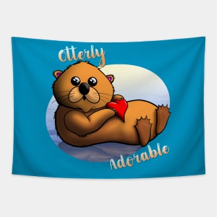 Otterly Adorable Tapestry