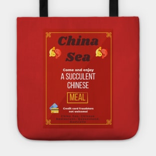 Democracy Manifest - Fake Chinese Restaurant advert Tote